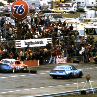 #2 Tim Richmond #67 Buddy Arrington #43 Richard Petty 1982 Champion Spark Plug 400 @ Michigan