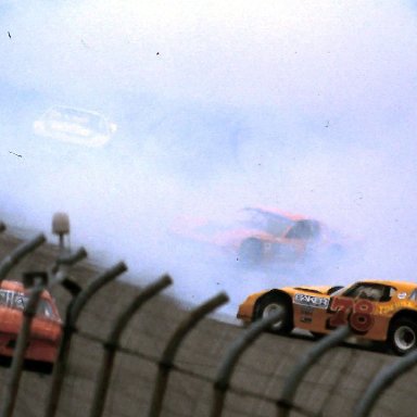 ASA #78 Tim Hill #5 Jack Drolema 1982 Detroit News Grand Prix @ Michigan