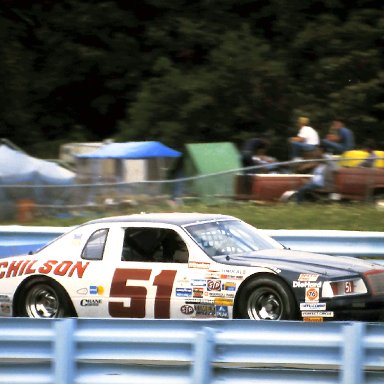 #51 Tom Rotsell 1986 The Budweiser at the Glen