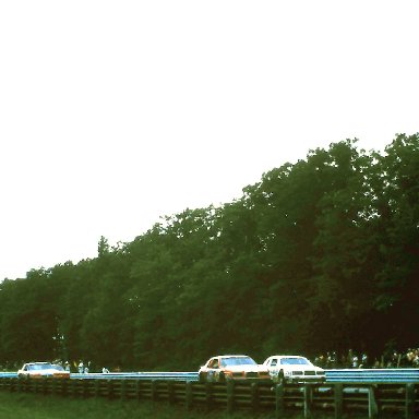 #6 Rick Knoop #67 Buddy Arrington 1986 The Budweiser at the Glen