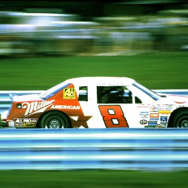 #8 Bobby Hillin 1986 The Budweiser at the Glen