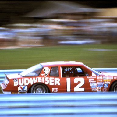 #12 Neil Bonnett 1986 The Budweiser at the Glen