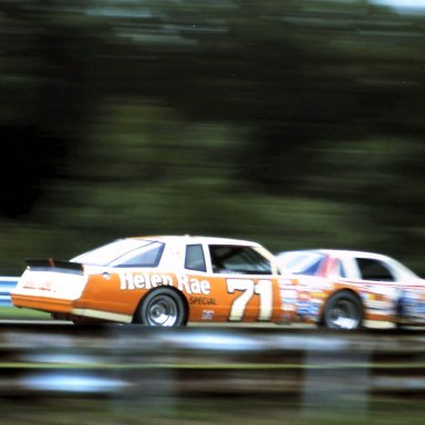 #71 Dave Marcis 1986 The Budweiser at the Glen