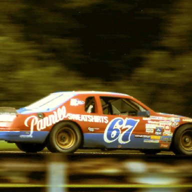 #67 Buddy Arrington 1986 The Budweiser at the Glen