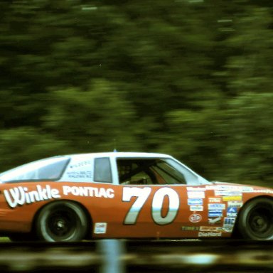 #70 J.D. McDuffie 1986 The Budweiser at the GlenMcDuffie