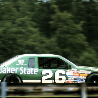 #26 Joe Ruttman 1986 The Budweiser at the Glen