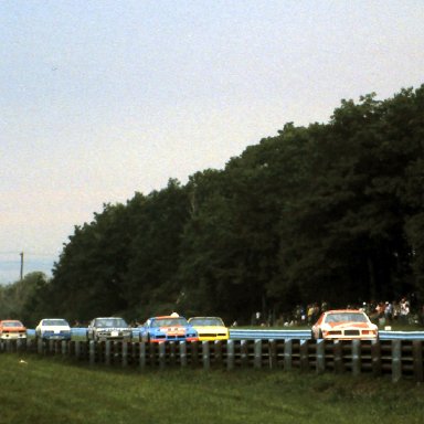 #12 Neil Bonnett #15 Ricky Rudd #43 Richard Petty 1986 The Budweiser at the Glen