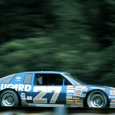 #27 Rusty Wallace  1986 The Budweiser at the Glen