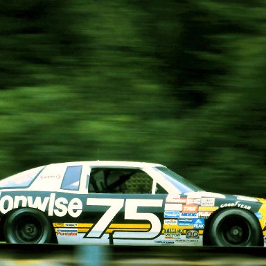 #75 Morgan Shepherd 1986 The Budweiser at the Glen