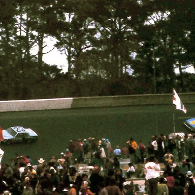 #23 Geoff Bodine #19 Ronnie Sanders 1981 Daytona 500