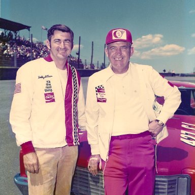 Bobby Allison & Dad 1972