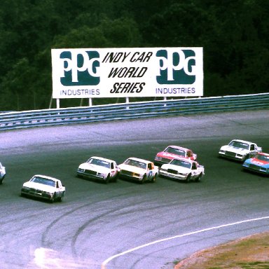 #5 Morgan Shepherd #75 Joe Millikan 1981 Gabriel 400 @ Michigan