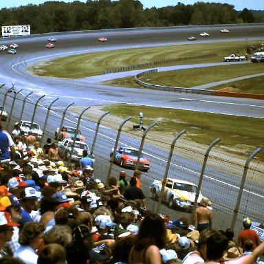 #21 Neil Bonnett #98 Johnny Rutherford 1981 Gabriel 400 @ Michigan