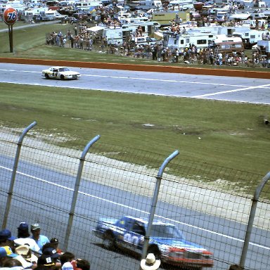 #90 Jody Ridley #48 James Hylton 1981 Gabriel 400 @ Michigan