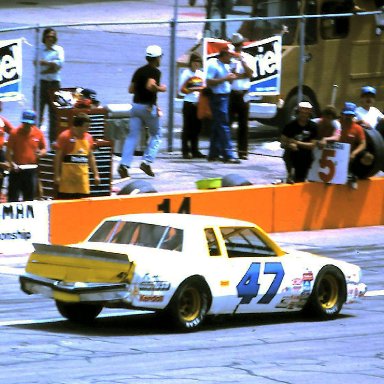 #47 Ron Bouchard    1981 Gabriel 400 @ Michigan