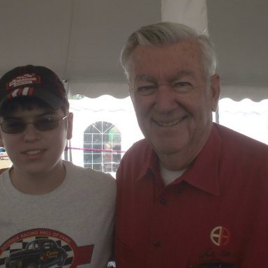 Cody Dinsmore and Bobby Allison
