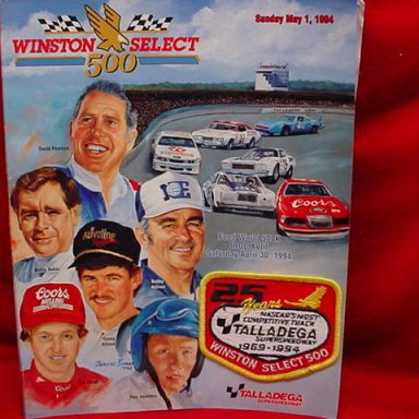 Nascar program books