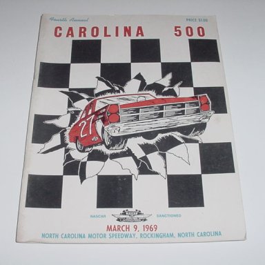 Nascar program books