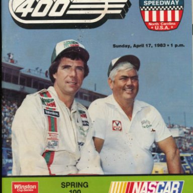 Nascar program books