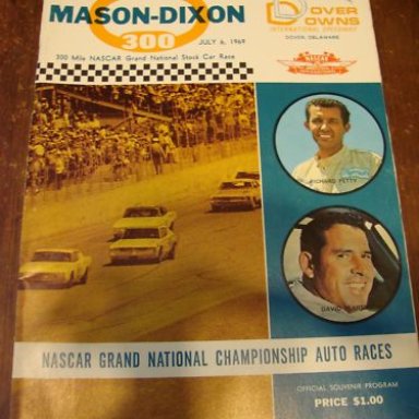 Nascar program books