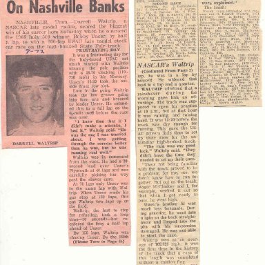 Darrell Waltrip..Nashville 1972