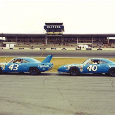 Richard Petty and Peter Hamilton