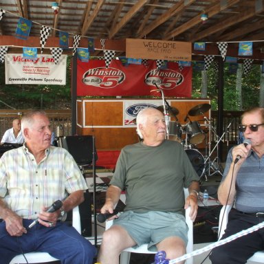 Gene Gore, David Pearson, Bud Moore