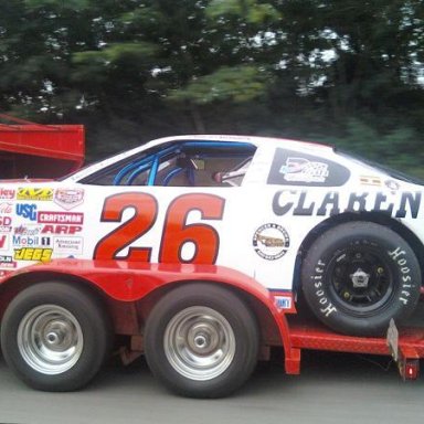 Phillip Morris-in Clarance's Steakhouse car-I Andy Towler took photo.