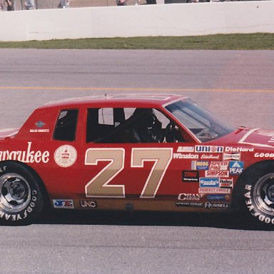 Tim Richmond Taking a picture