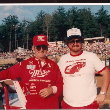 Bobby Allison And Kenny Minter 311 Speedway Madsion N.C.