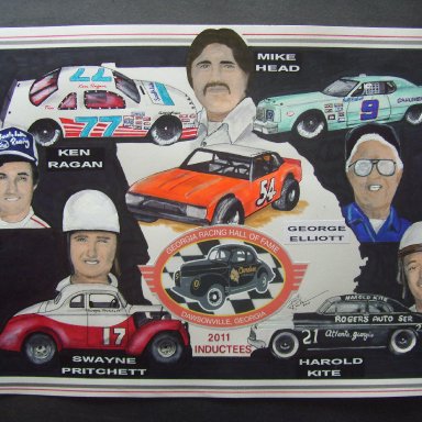 2011 Georgia Racing Hall of Fame Inductees