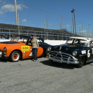 Dot Gladis, with 51' Stock Cars