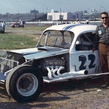 Jim Hurtubise with Gil Bruss' coupe