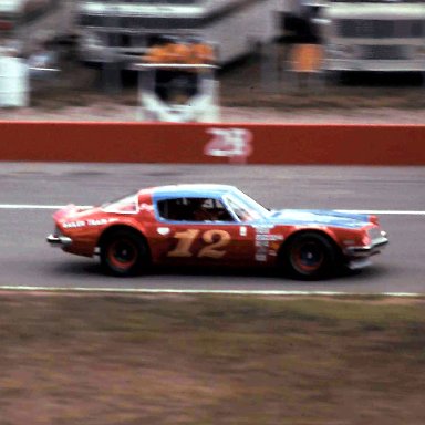 USAC #12  Bay Darnell 1976 Norton Twin 200 @ Michigan