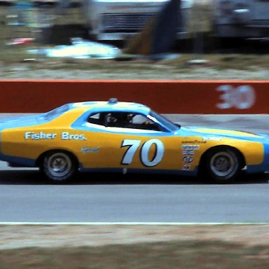 USAC #70 Woody Fisher 1976 Norton Twin 200 @ Michigan