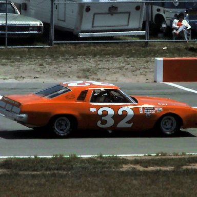 USAC #32 Glenn Gault   1976 Norton Twin 200 @ Michigan