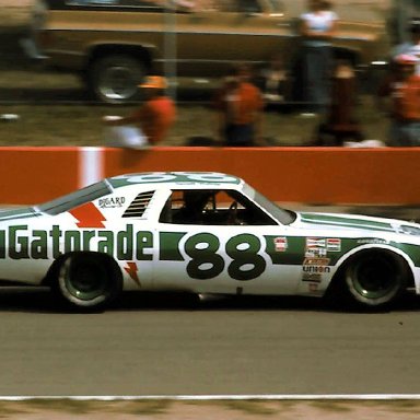 #88 Darrell Waltrip 1976 Champion Spark Plug 400 @ Michigan