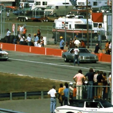 #40 D K Ulrich #21 David Pearson 1976 Champion Spark Plug 400 @ Michigan