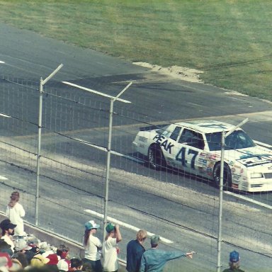 Rob Moroso first cup start