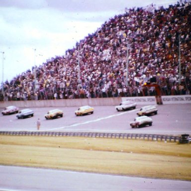 #43 Richard Petty wins 1974 Motor State 400 @ Michigan