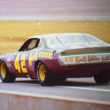#42  Marty Robbins  1974 Motor State 400 @ Michigan