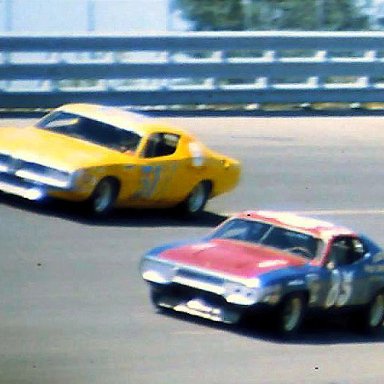 USAC #85 Leroy Austin #51x John Sellers 1974 Twin 200 @ Michigan