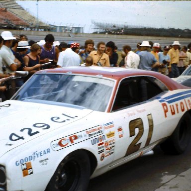 #21 David Pearson  1973 Motor State 400 @ Michigan