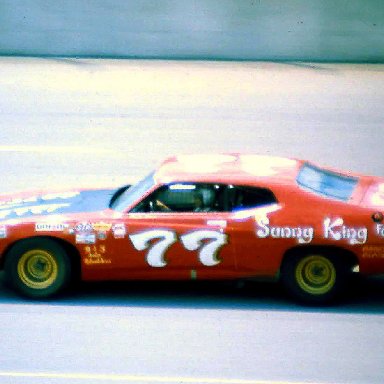 #77 Charlie Roberts  1973 Motor State 400 @ Michigan