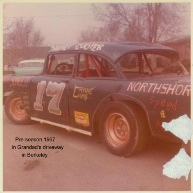 1967 - ready to race at O'Hare Stadium.