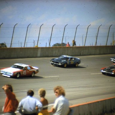 USAC #45 Irv Janey #54 Terry Ryan #104 Harold Fair #29  Jigger Sirois #46  Mickey Flora 1973 Twin 200 @ Michigan