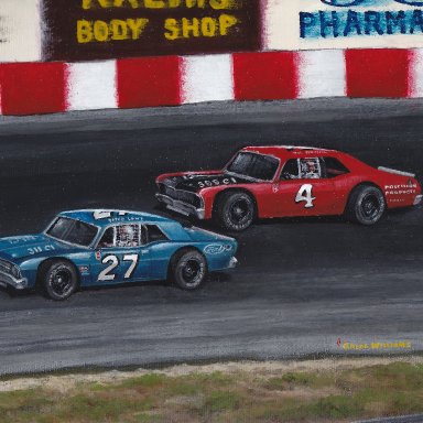 Bosco and Bob, Asheville Speedway, NC