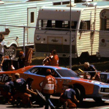 #43 Richard Petty 1977 Champion Spark Plug 400 @ Michigan