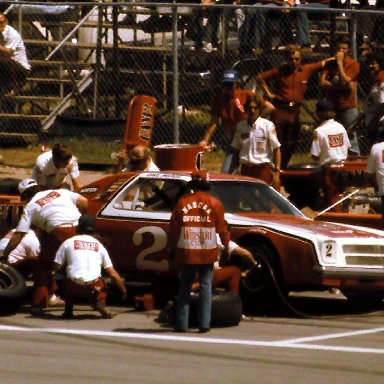 #2 Dave Marcis   1977 Champion Spark Plug 400 @ Michigan