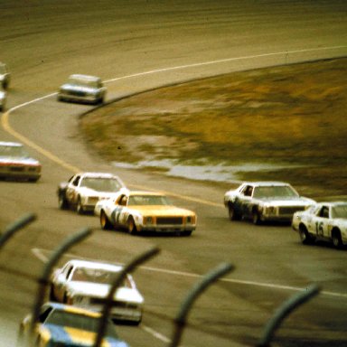 #15 Bobby Allison #7 Richard Brooks #47 Harry Gant #02 Chuck Bown 1980 Gabriel 400 @ Michigan